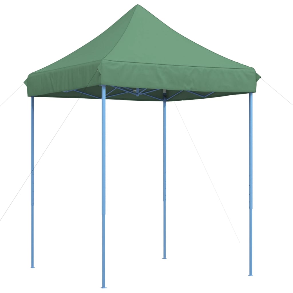 Skládací party stan pop-up zelený 200 x 200 x 306 cm