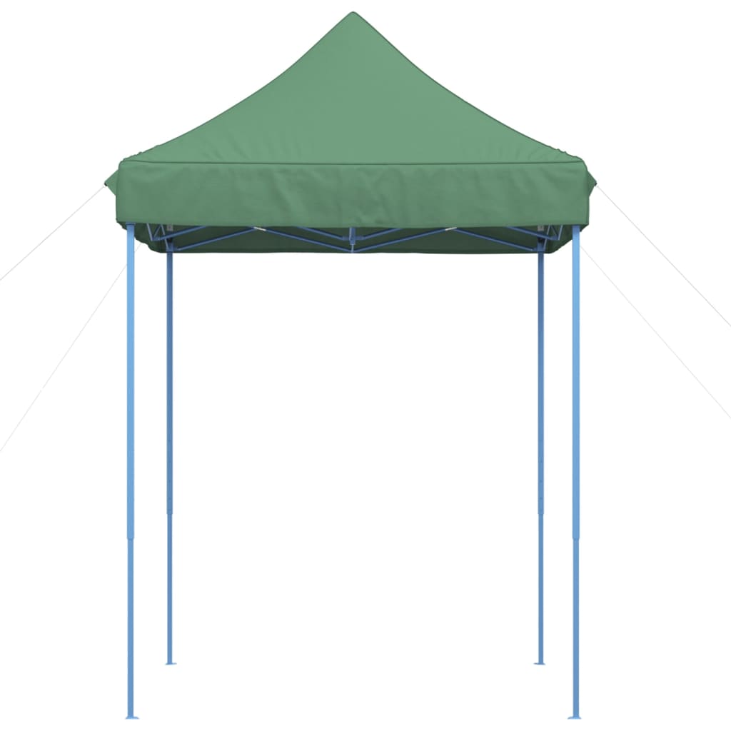 Skládací party stan pop-up zelený 200 x 200 x 306 cm