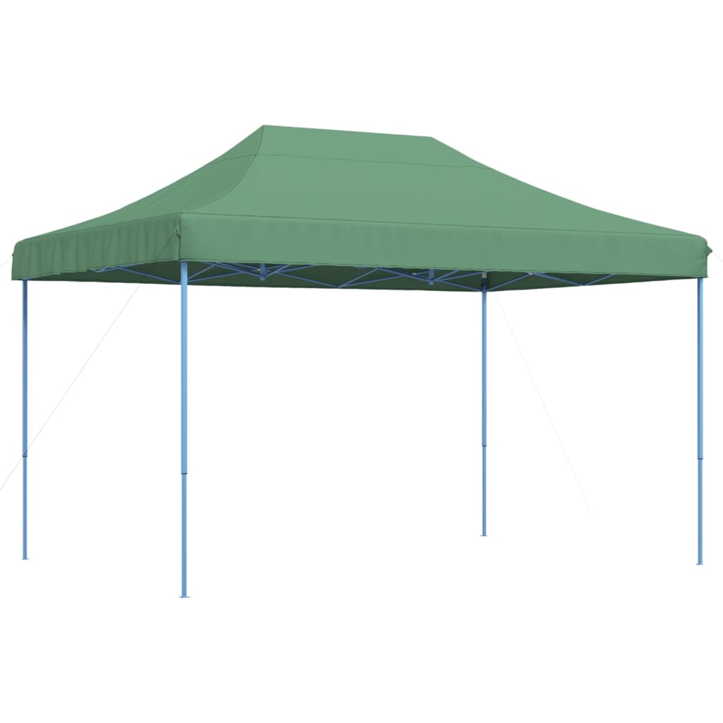 Skládací party stan pop-up zelený 410 x 279 x 315 cm