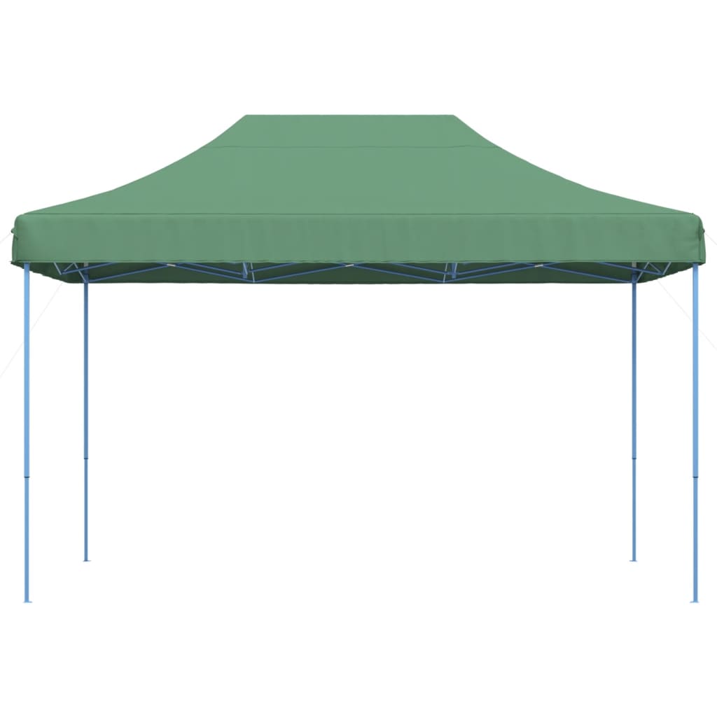 Skládací party stan pop-up zelený 410 x 279 x 315 cm