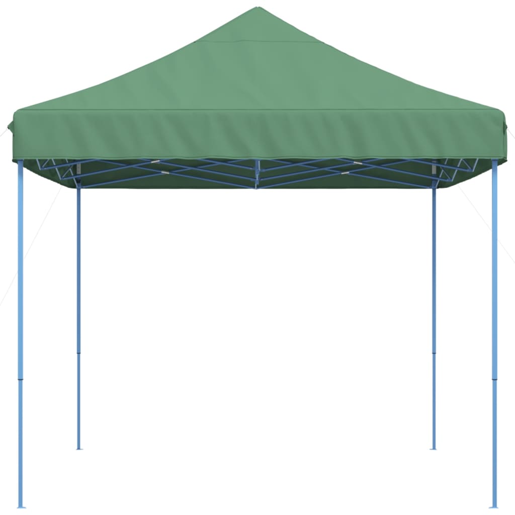 Skládací party stan pop-up zelený 410 x 279 x 315 cm