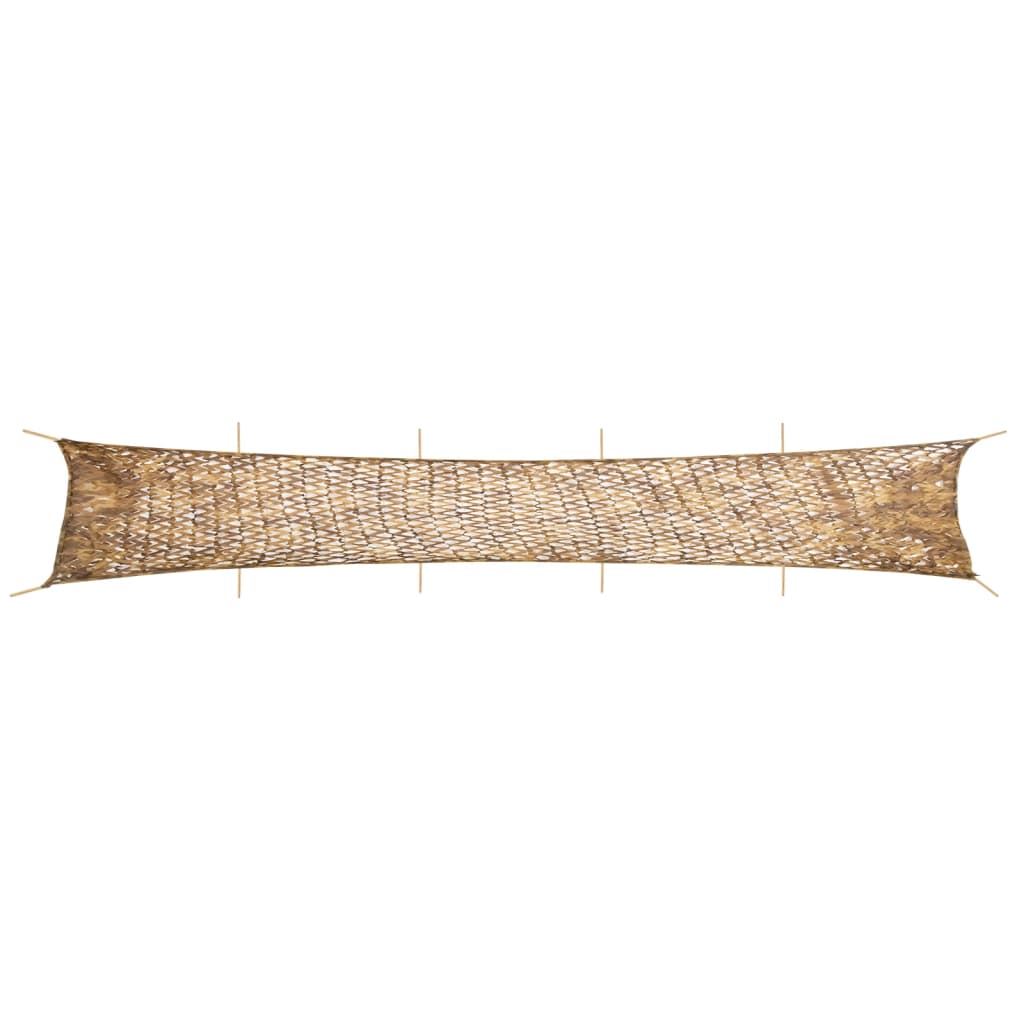 Maskovací síť s úložným vakem 1 038 x 137 cm písková
