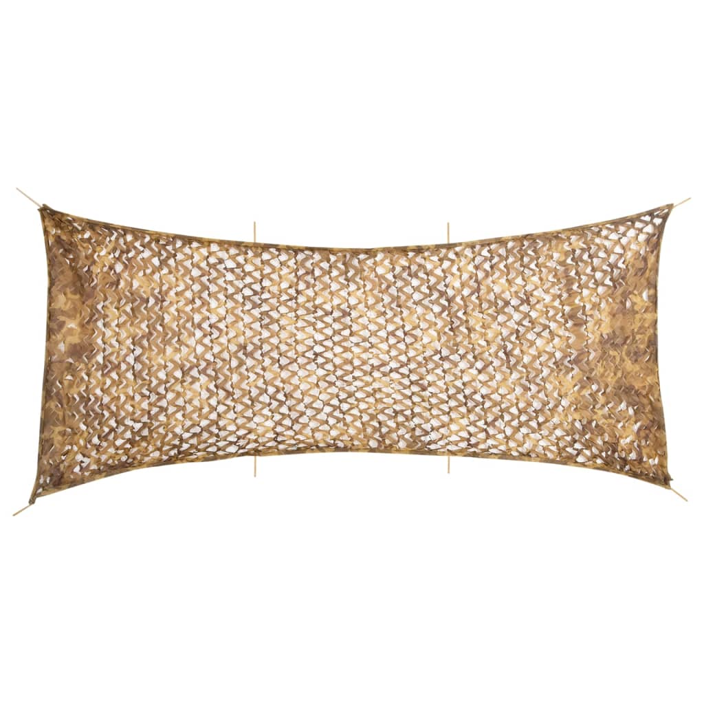 Maskovací síť s úložným vakem 627 x 290 cm písková