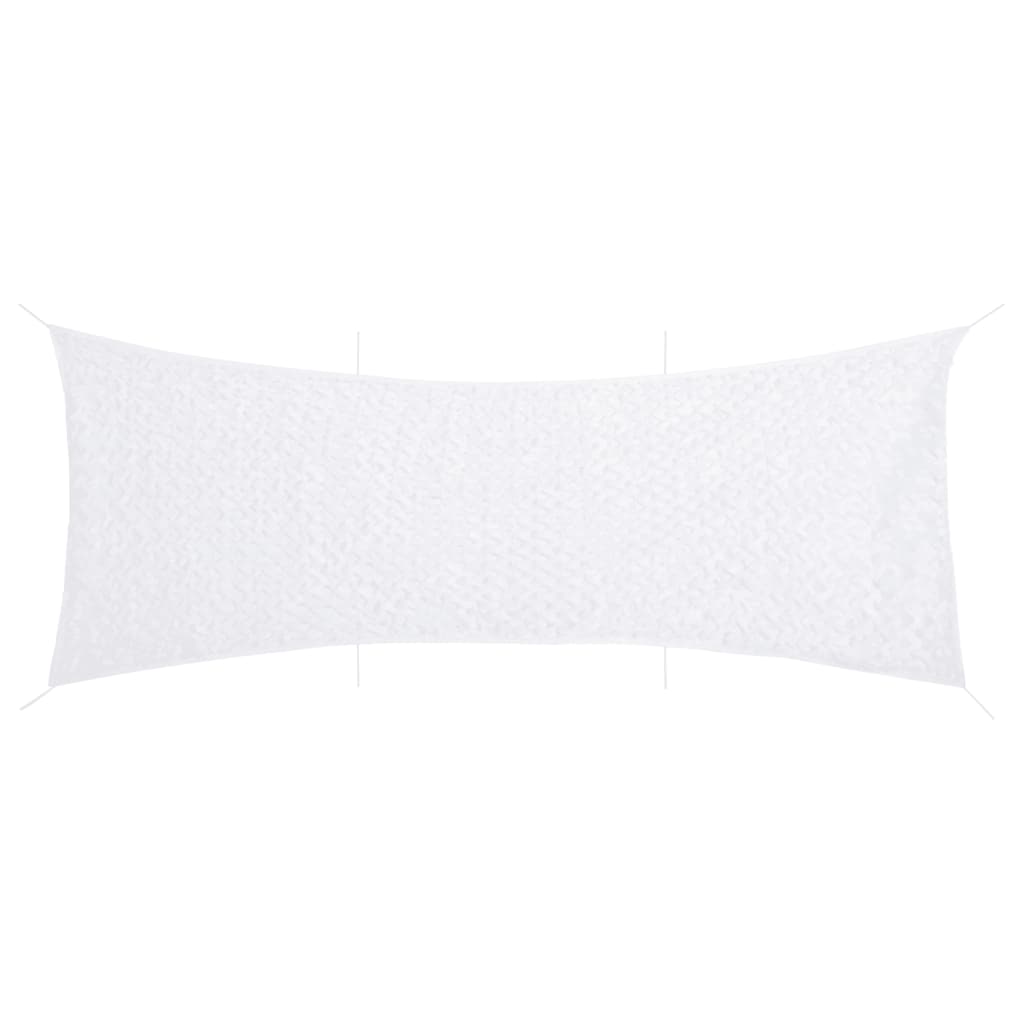 Maskovací síť s úložným vakem 623 x 203 cm bílá