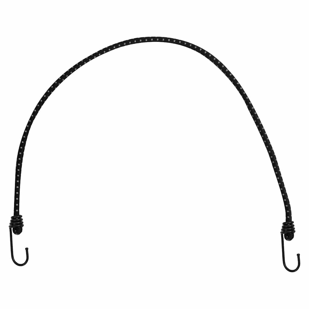 Gumicuky s reflexním proužkem a háčky 50 ks 88 cm