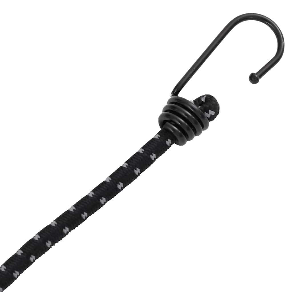 Gumicuky s reflexním proužkem a háčky 50 ks 88 cm