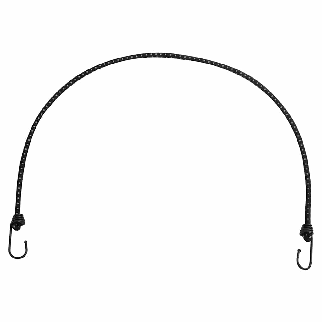 Gumicuky s reflexním proužkem a háčky 25 ks 100 cm