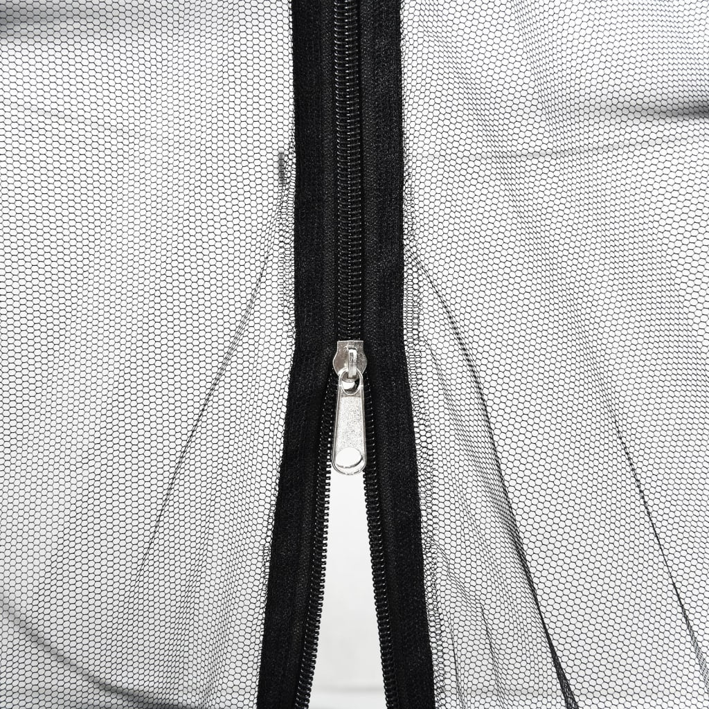 Moskytiéra na slunečník 220 síťovina černá Φ 300 x 230 cm