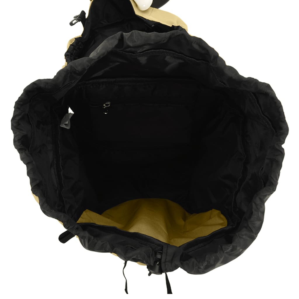 Turistický batoh khaki 80 L tkanina oxford