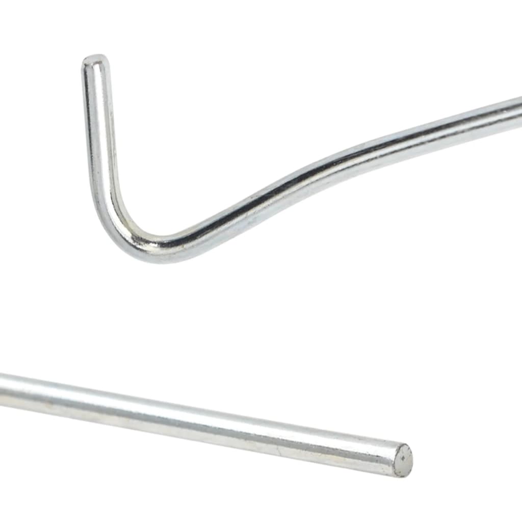 Stanové kolíky 50 ks 23 cm Ø 6 mm pozinkovaná ocel