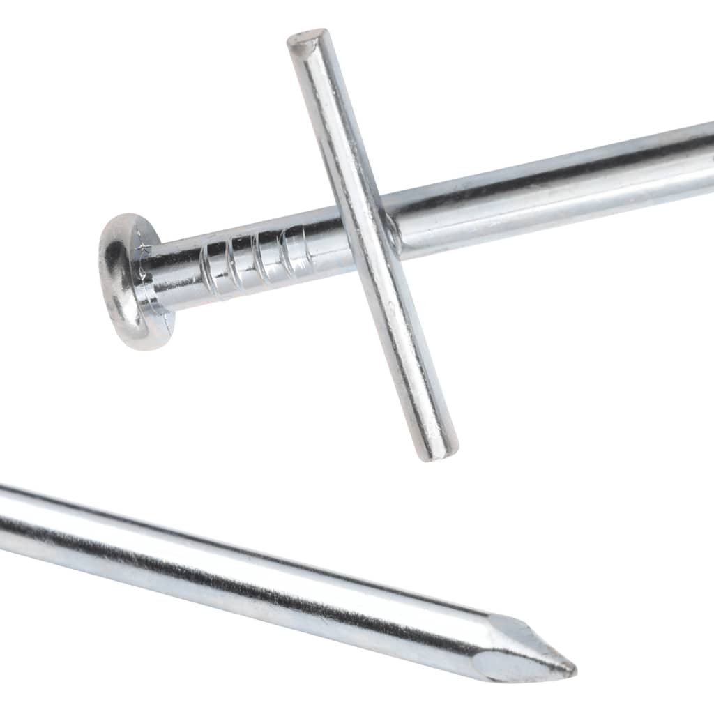 Stanové kolíky 24 ks 29,5 cm Ø 6 mm pozinkovaná ocel
