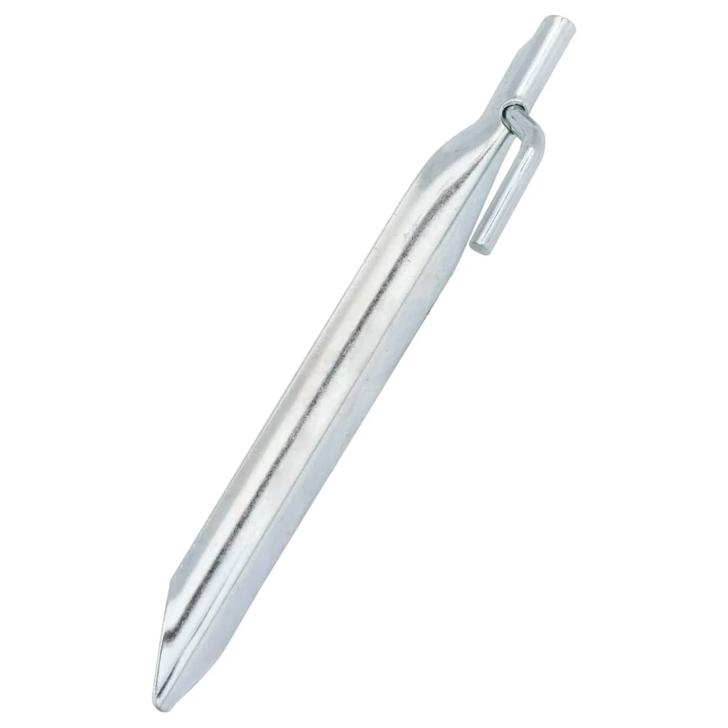 Stanové kolíky 24 ks ve tvaru V 17 cm Ø 20 mm pozinkovaná ocel