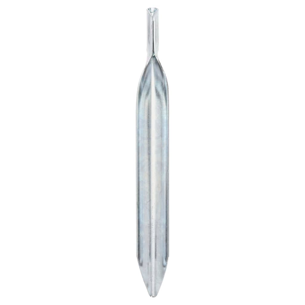 Stanové kolíky 24 ks ve tvaru V 17 cm Ø 20 mm pozinkovaná ocel