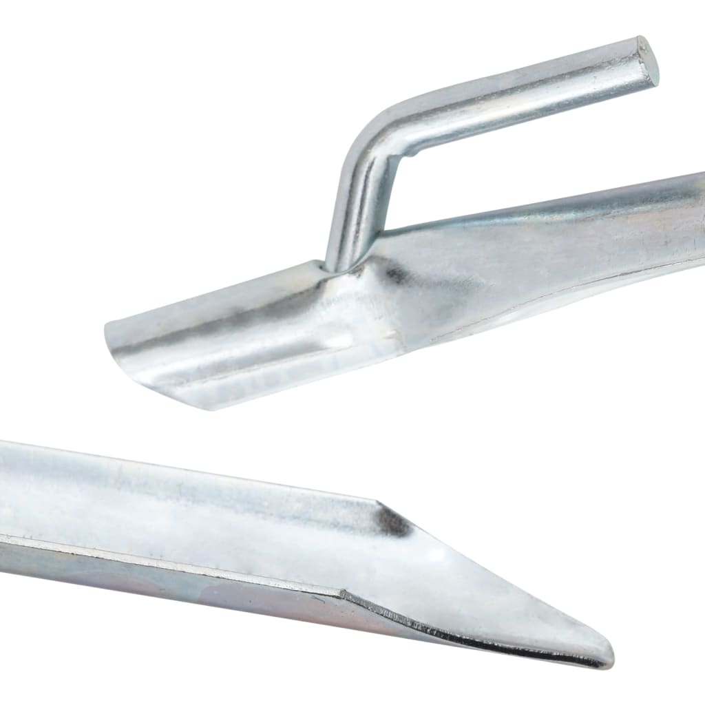 Stanové kolíky 24 ks ve tvaru V 17 cm Ø 20 mm pozinkovaná ocel
