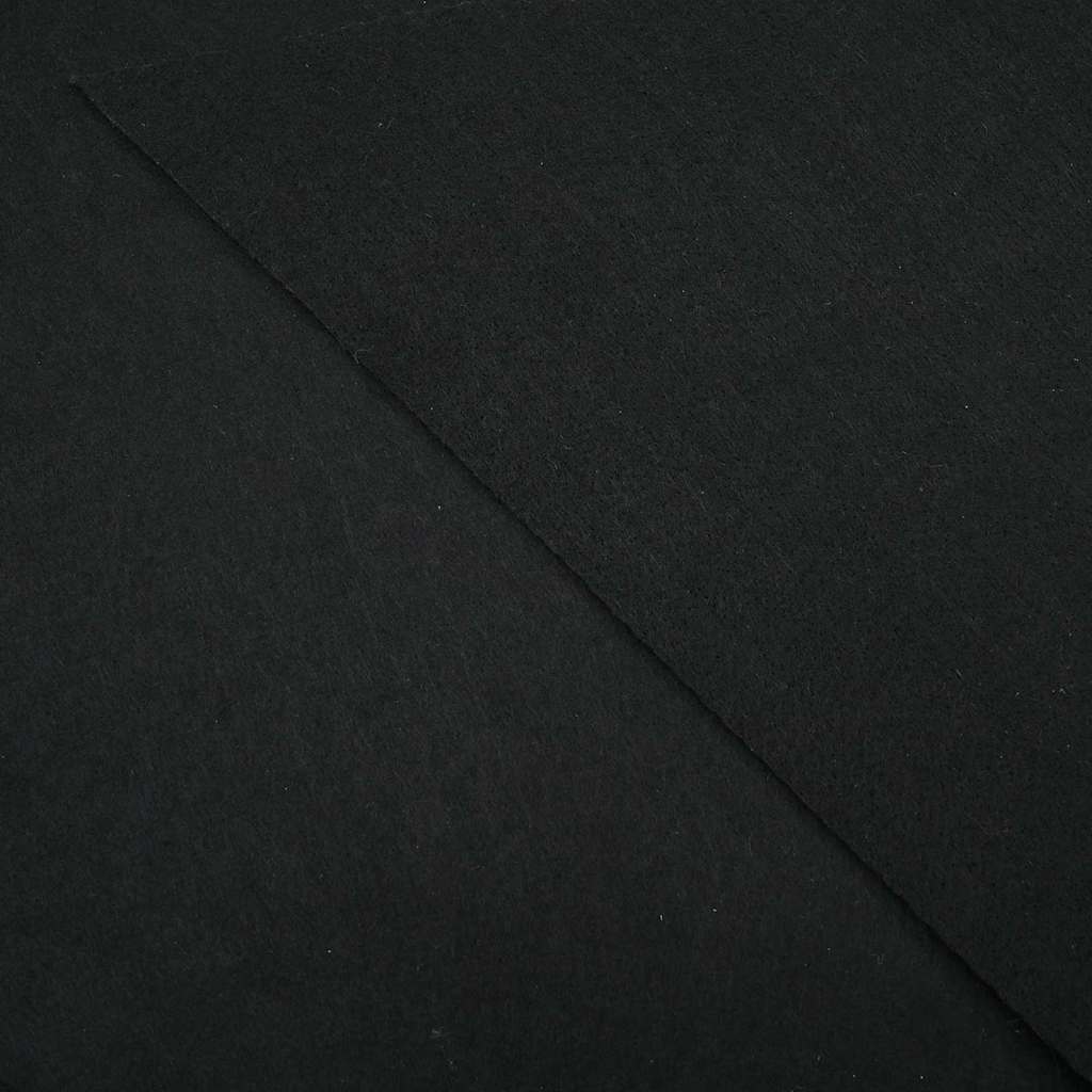 Podložka pod bazén Černá 396 x 396 cm netkaný textil