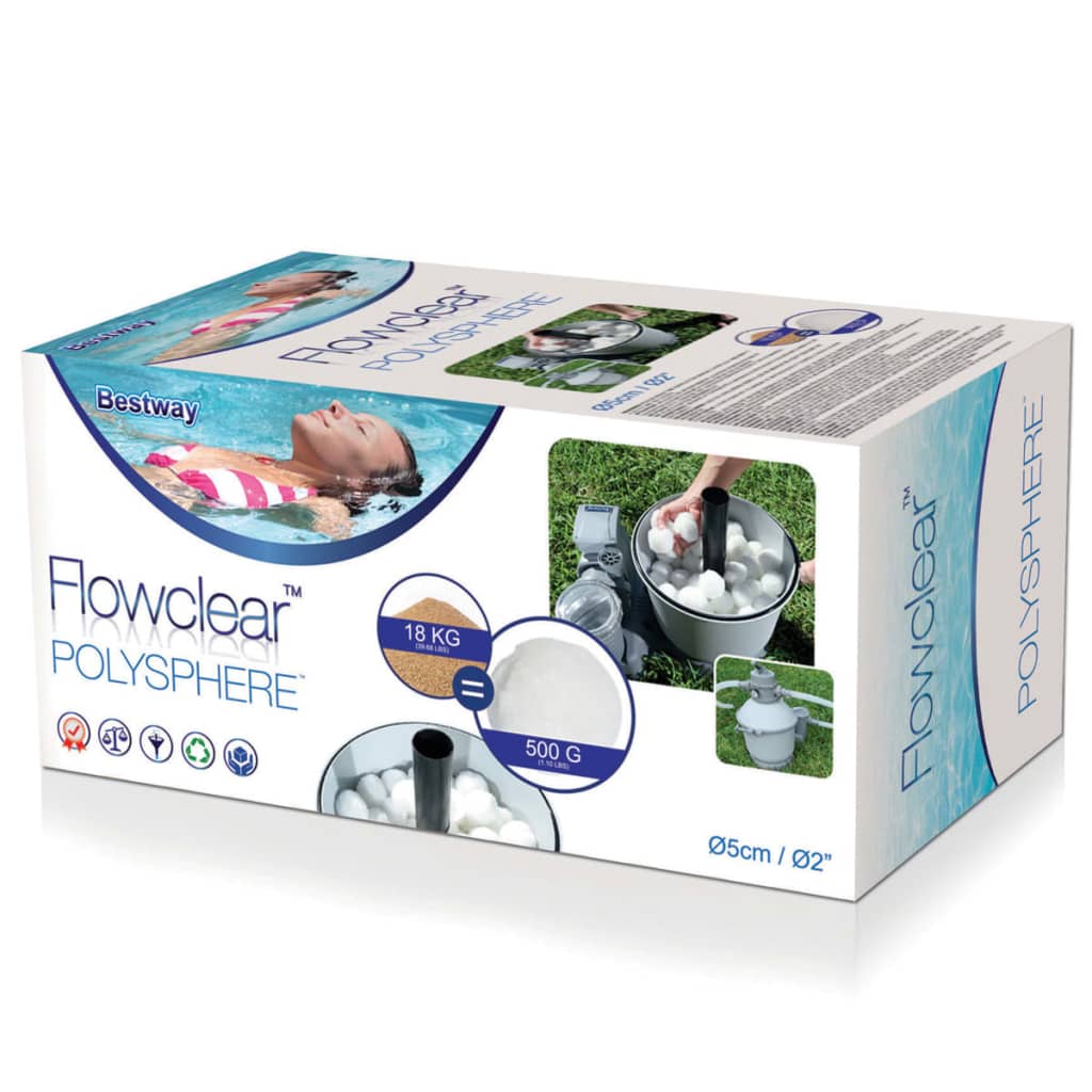 Bestway Filtrační kuličky Flowclear Polysphere 500 g 58475