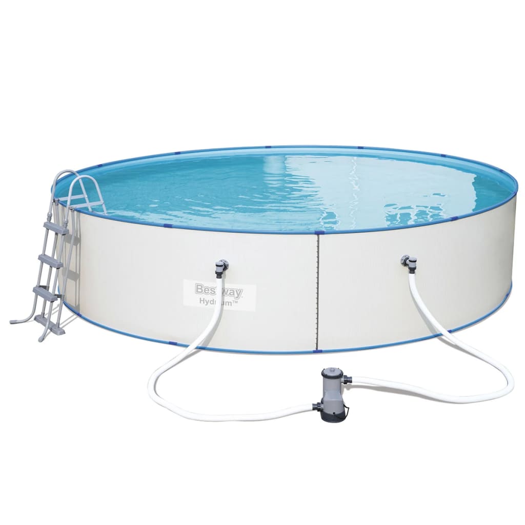 Bestway Set Hydrium bazén s ocelovým rámem kulatý 460 x 90 cm 56386