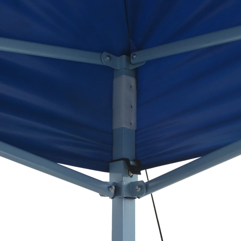 Rozkládací stan nůžkový 3 x 4,5 m modrý