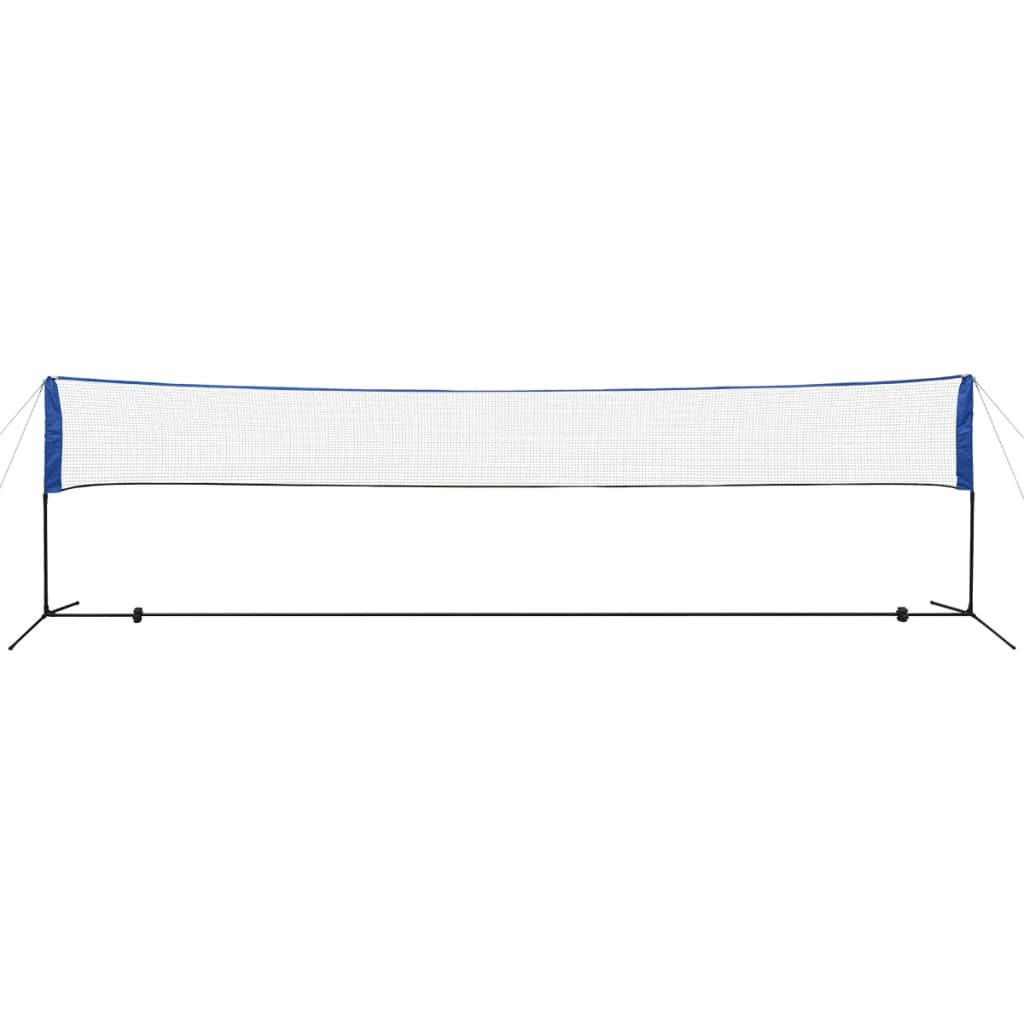 Badmintonová síť s košíčky, 600x155 cm