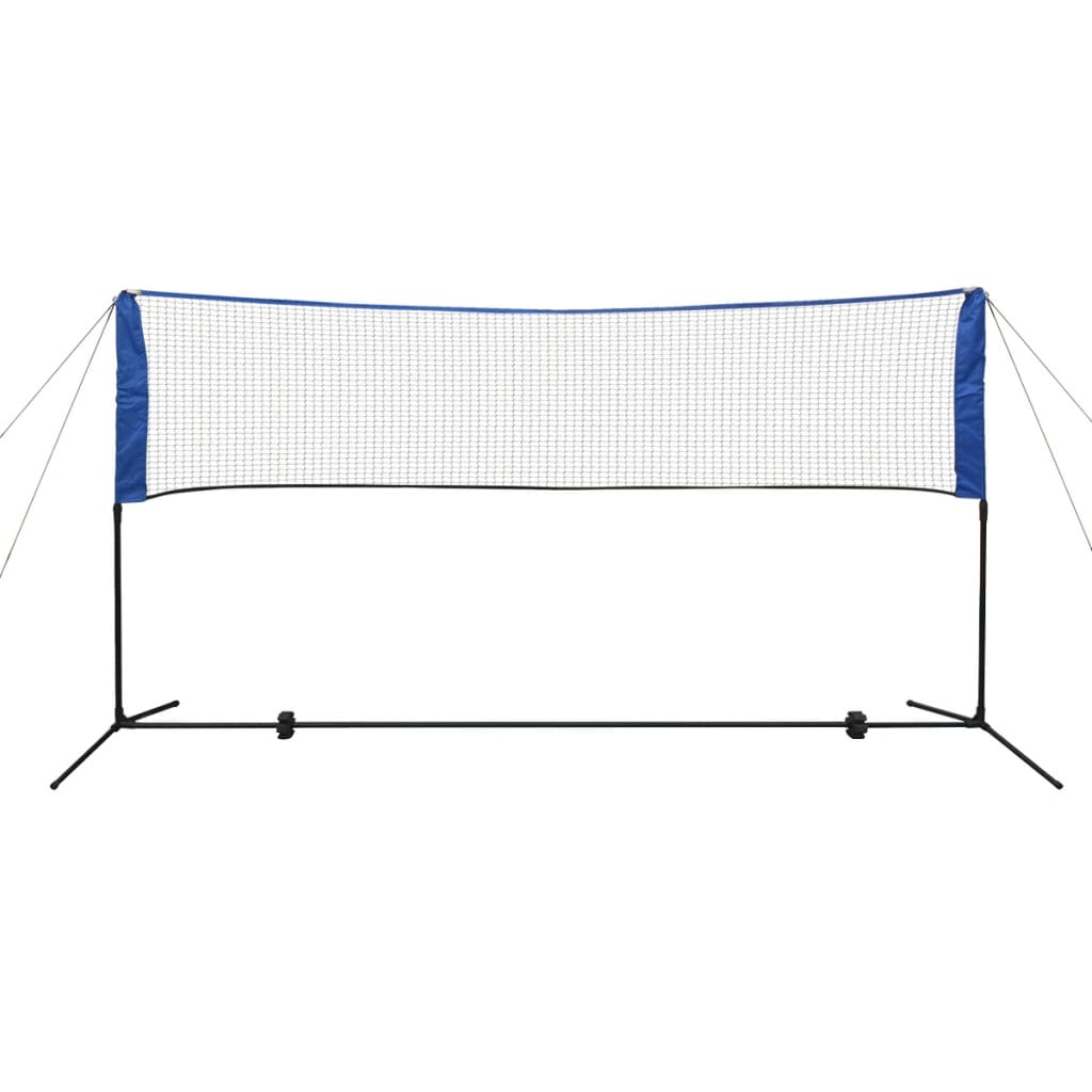 Sada badmintonové sítě a košíčků, 300x155 cm
