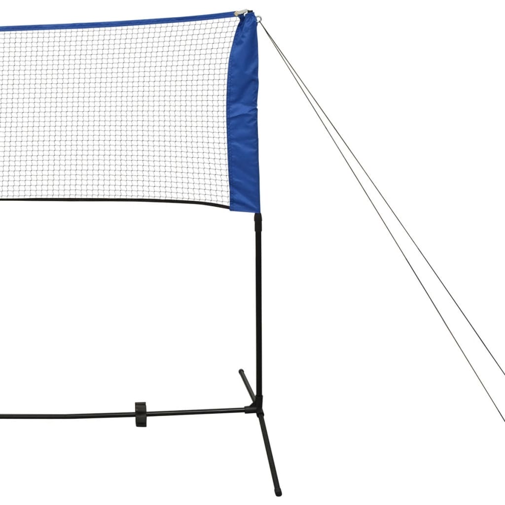 Sada badmintonové sítě a košíčků, 300x155 cm