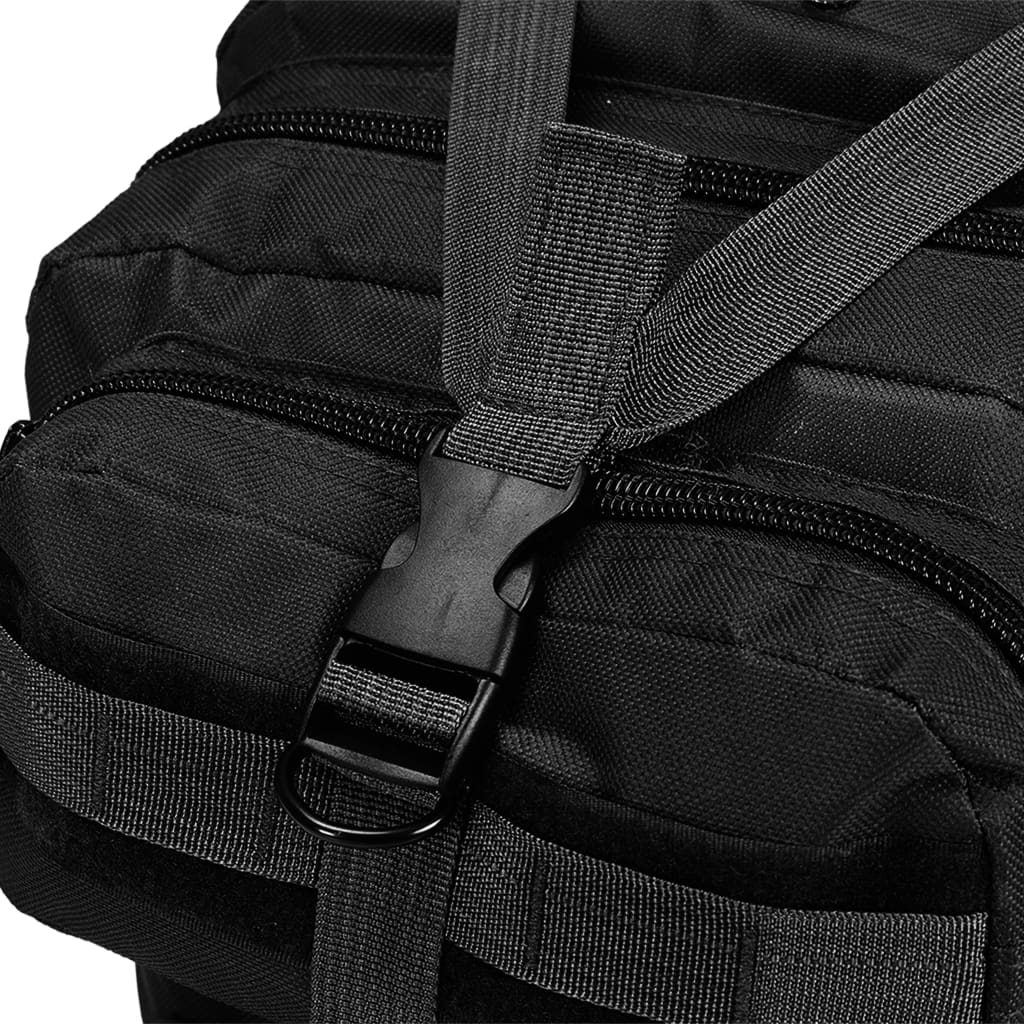 Batoh v army stylu 50 l černý