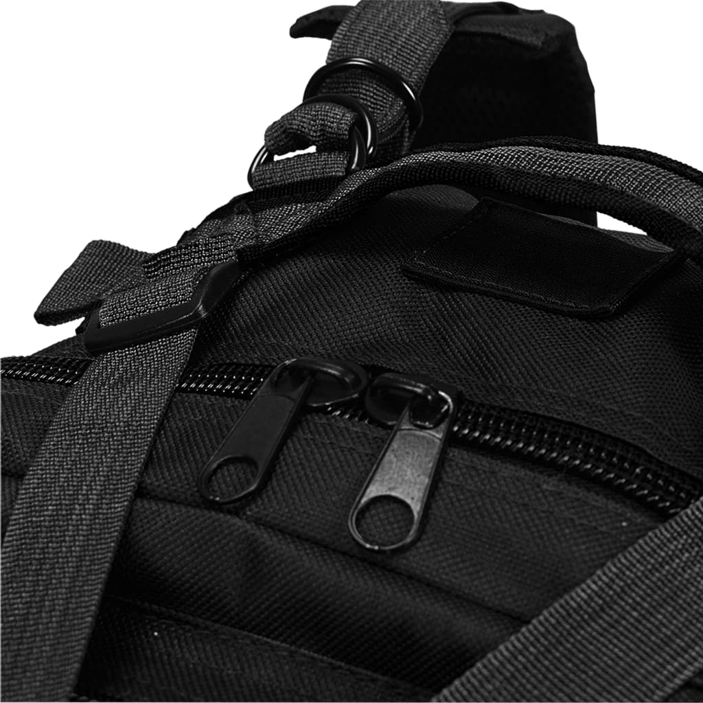 Batoh v army stylu 50 l černý