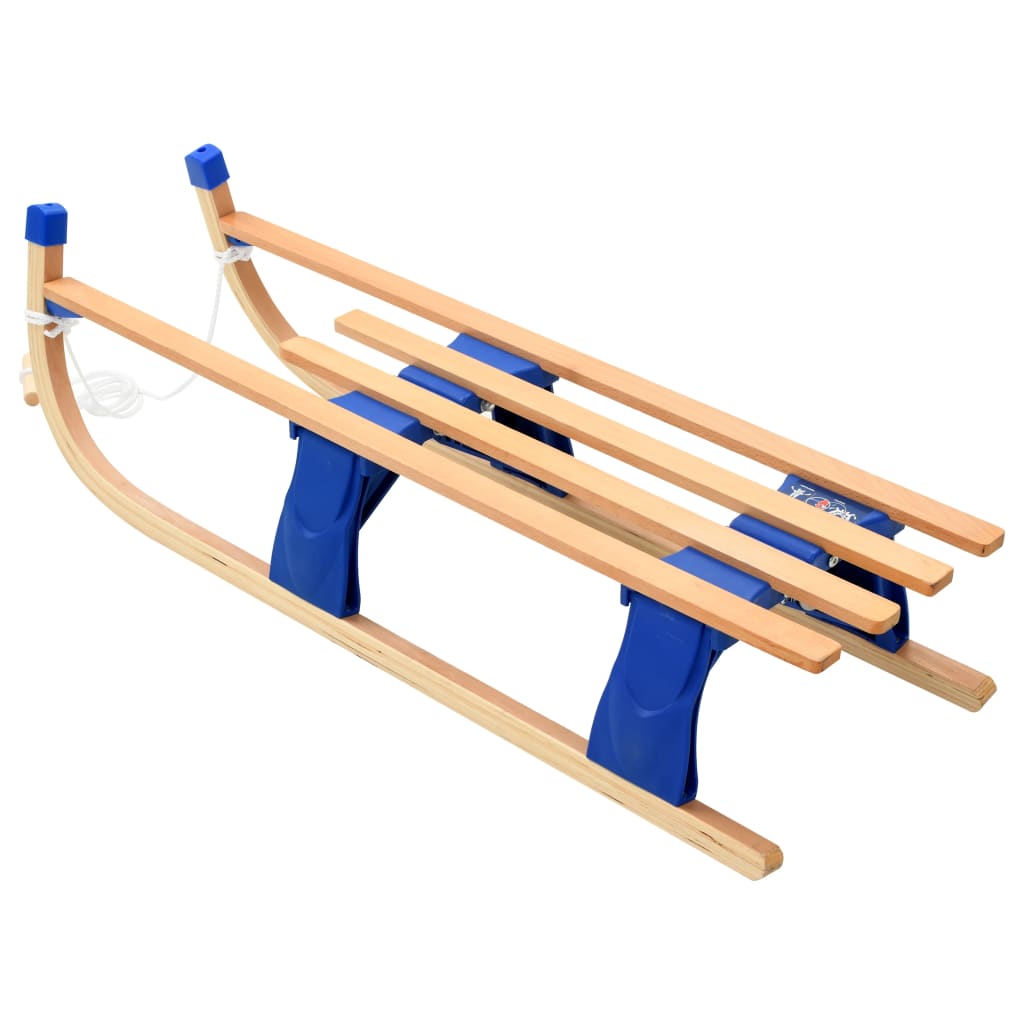 Skládací sáně dřevěné 110 cm