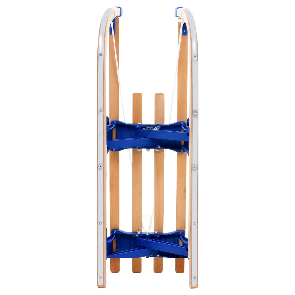 Skládací sáně dřevěné 110 cm