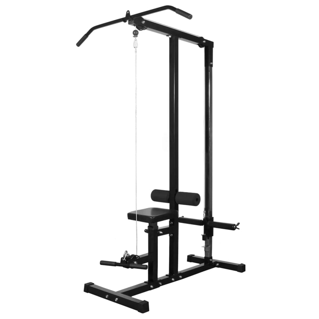 Posilovací věž se sadou činek barbell a dumbbell 60,5 kg