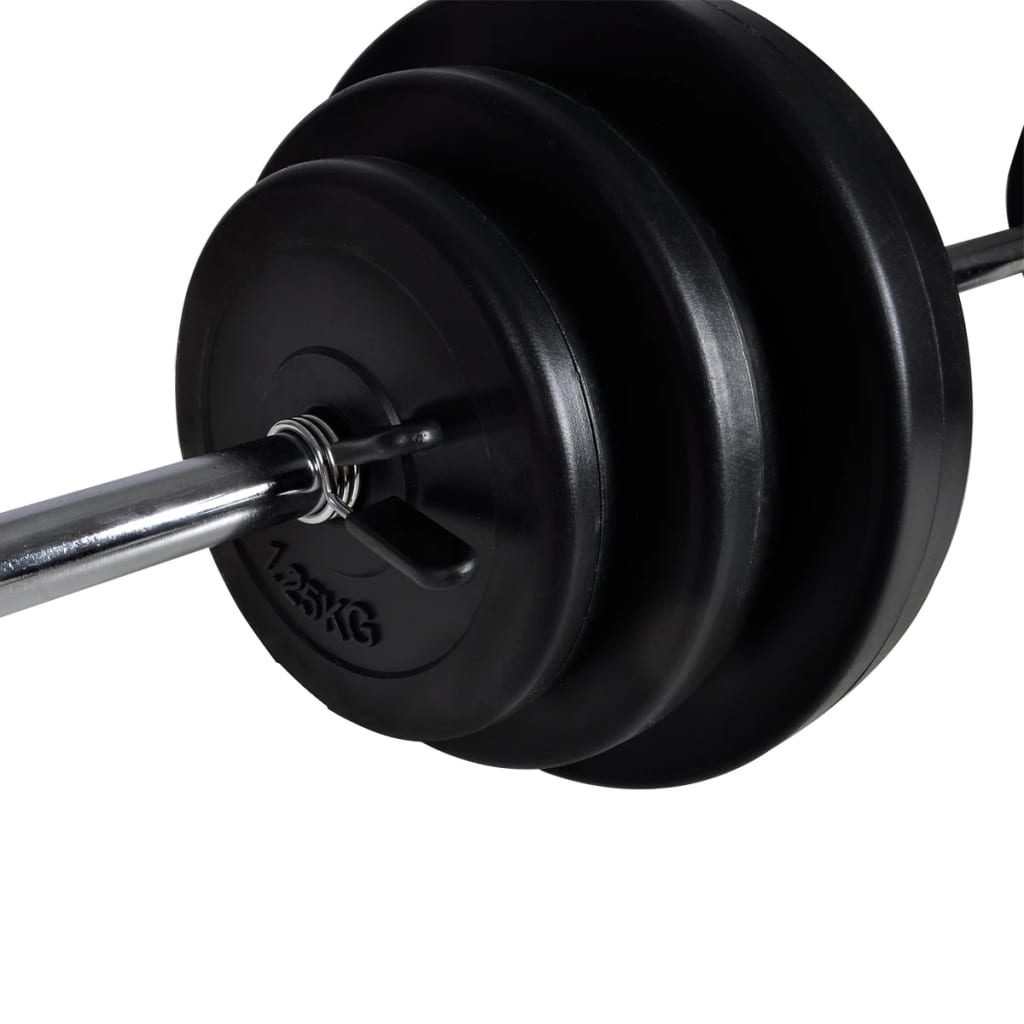 Nástěnná posilovací věž se sadou činek 30,5 kg