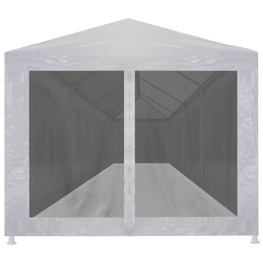 Party stan s 10 bočními stěnami ze síťoviny 12 x 3 m