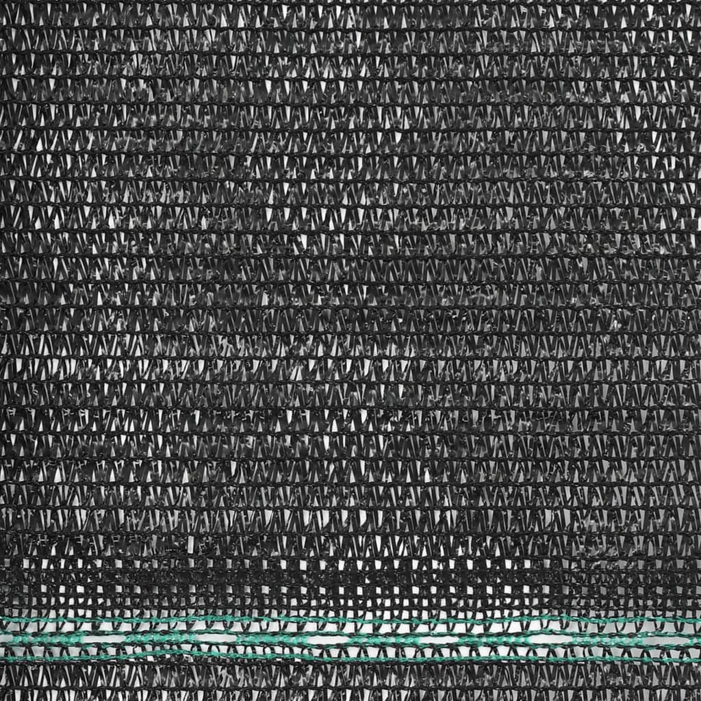 Tenisová zástěna černá 1,4 x 50 m HDPE