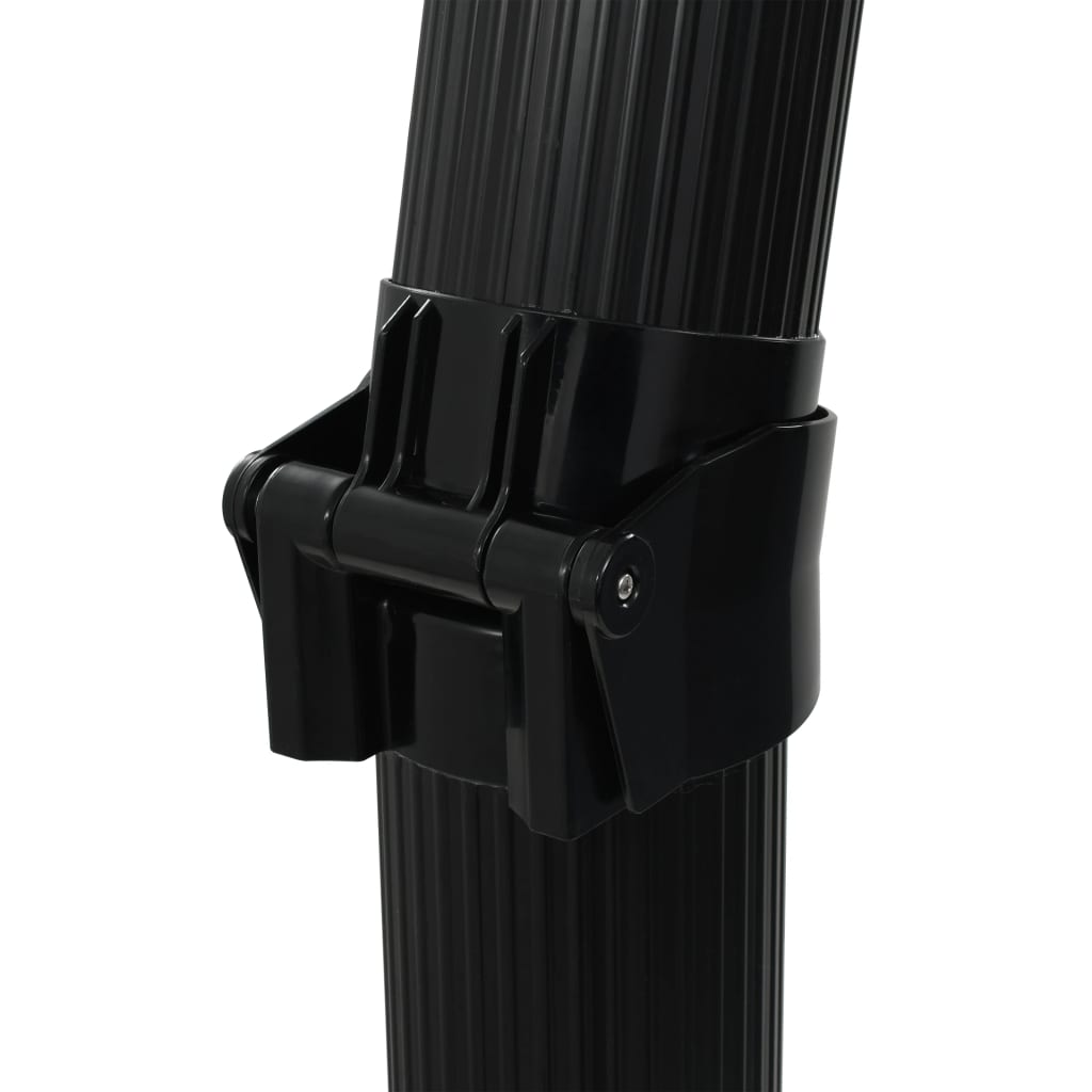 Skládací solární sprcha černá 214 cm 23 l