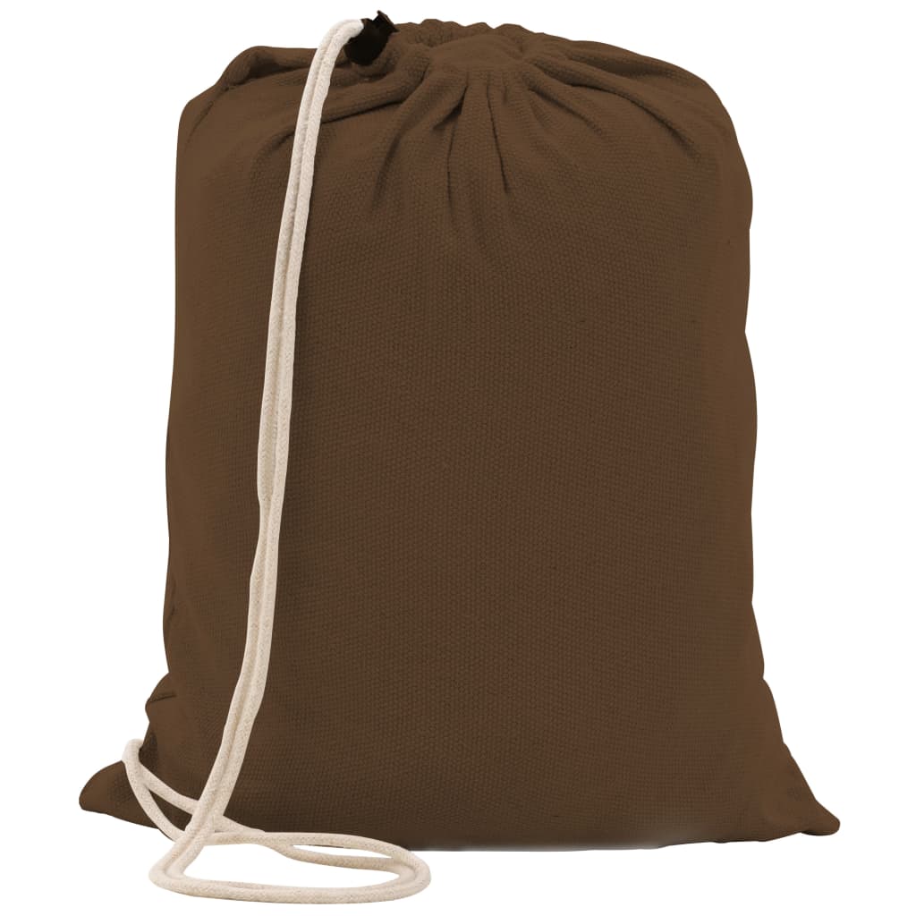 Skládací houpací síť pro 2 osoby hnědá 360 x 150 cm