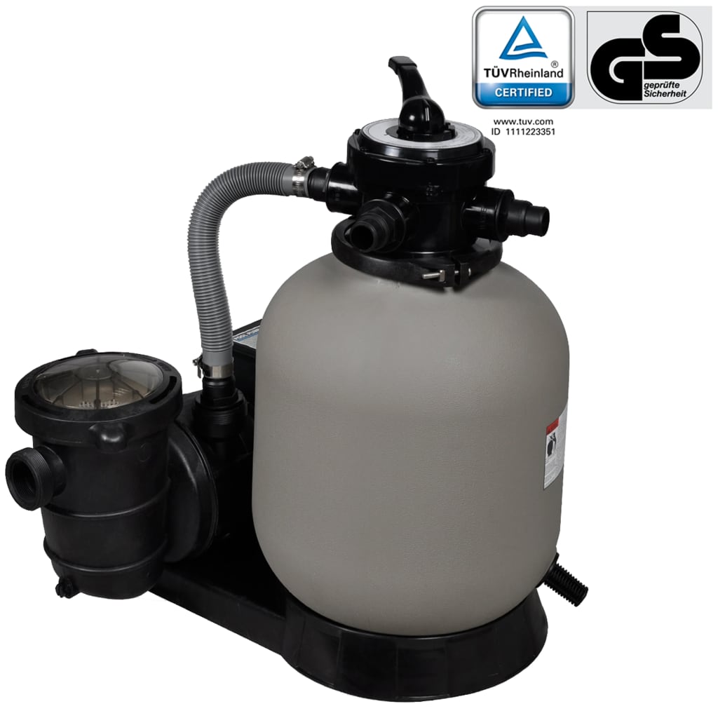 Písková filtrace s čerpadlem 600 W 17000 l/h