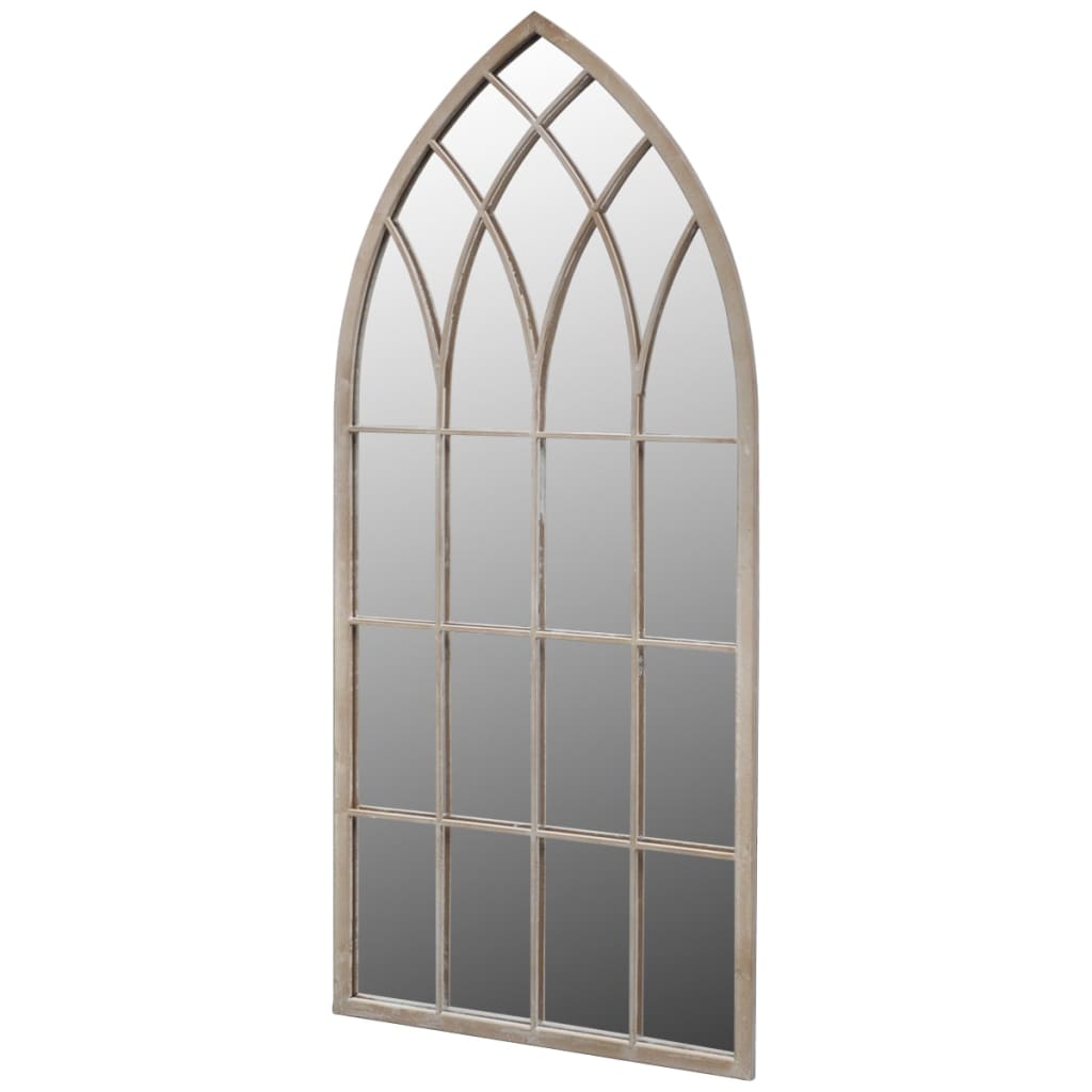 Zahradní zrcadlo gotický oblouk 50 x 115 cm interiér i exteriér