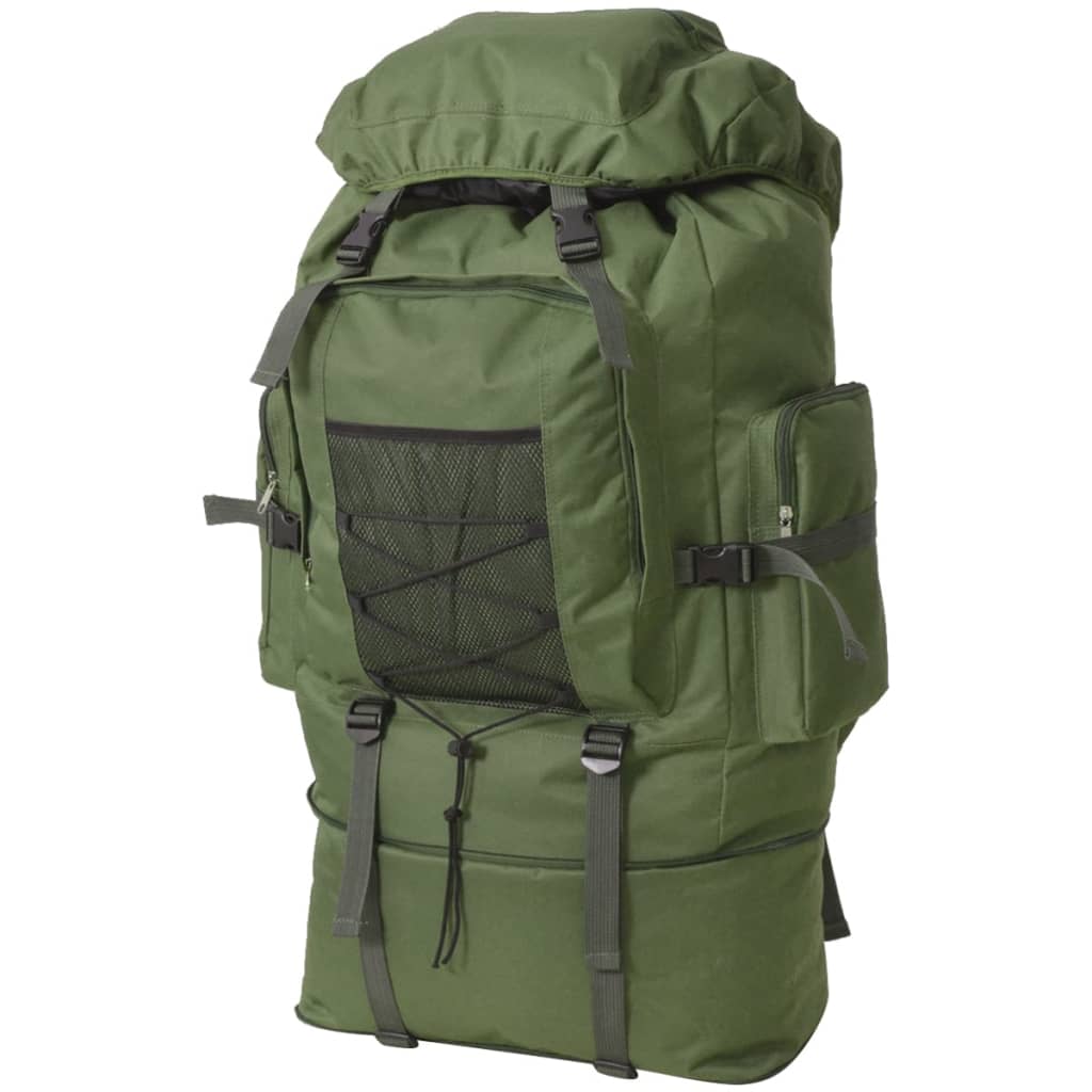 Batoh v army stylu XXL 100 l zelený