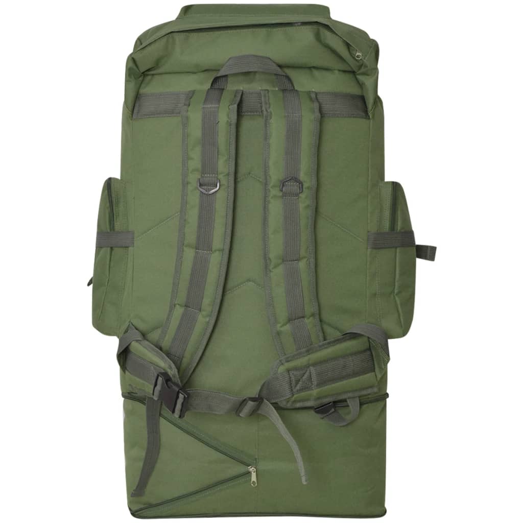 Batoh v army stylu XXL 100 l zelený
