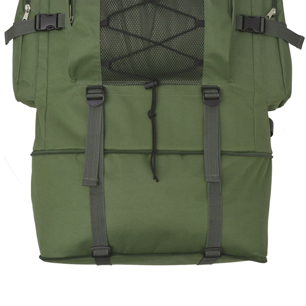 Batoh v army stylu XXL 100 l zelený