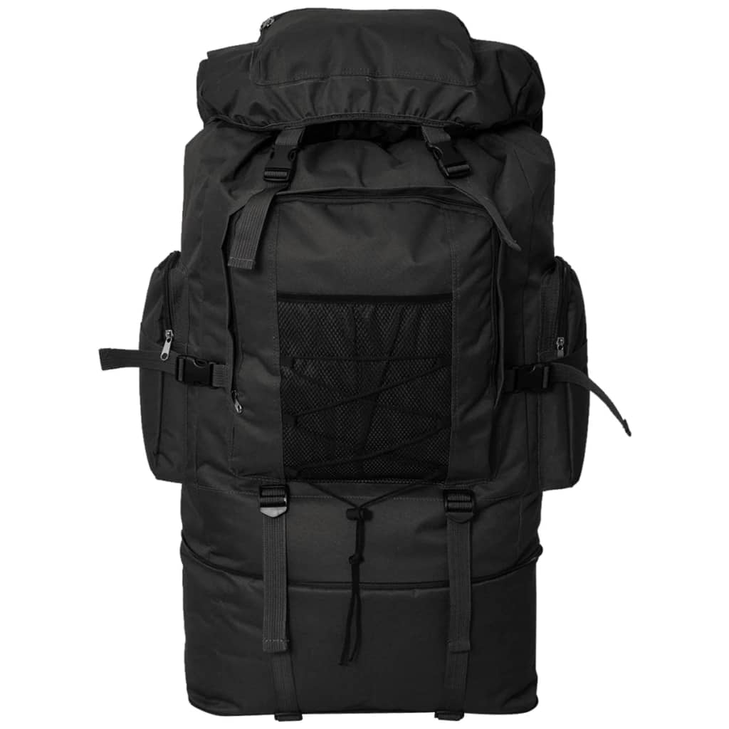 Batoh v army stylu XXL 100 l černý
