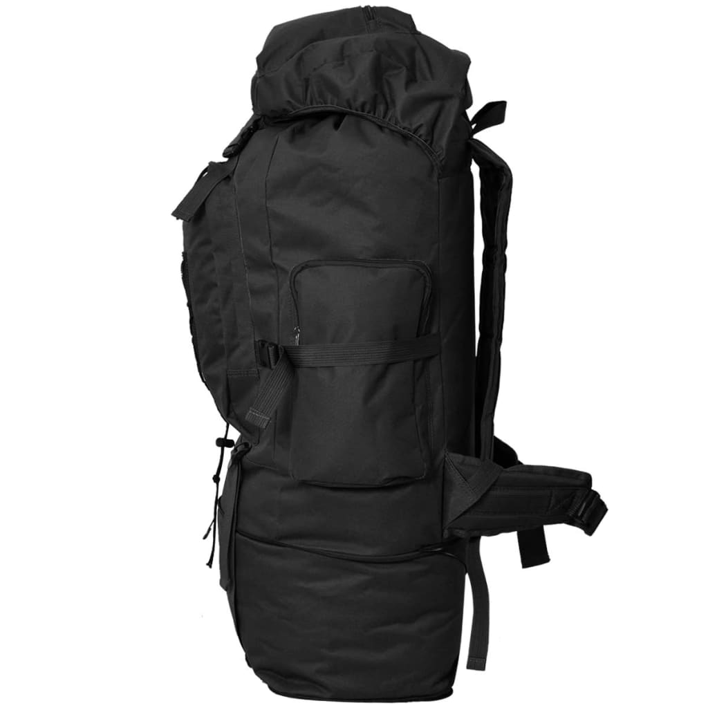 Batoh v army stylu XXL 100 l černý