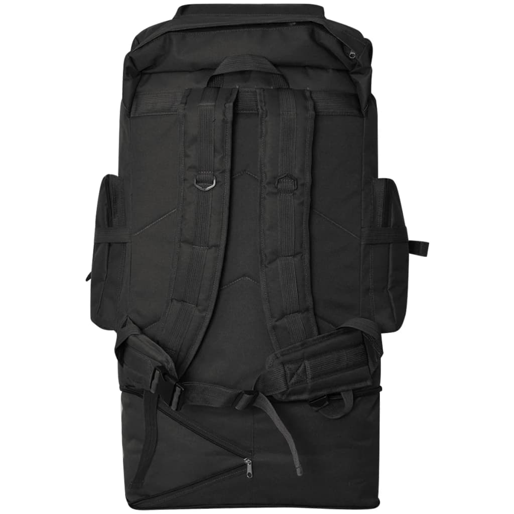 Batoh v army stylu XXL 100 l černý