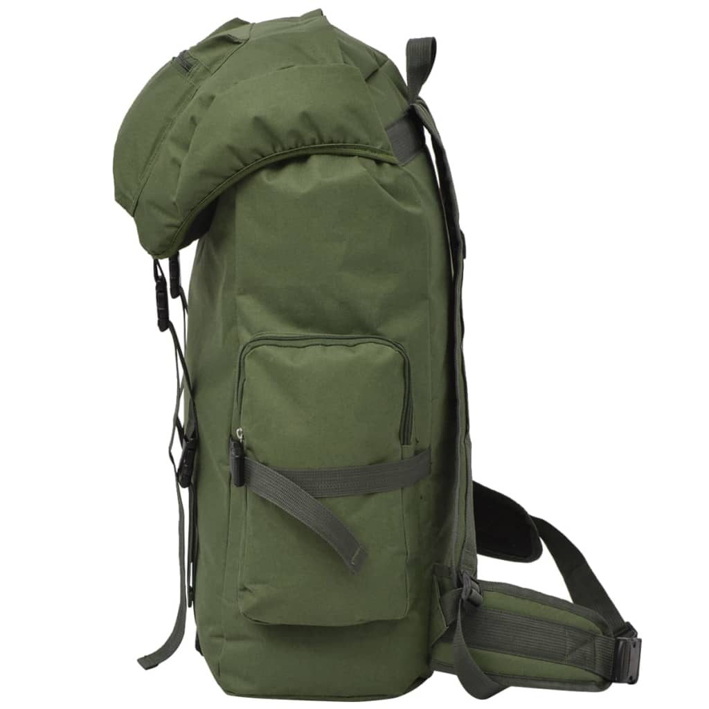 Batoh v army stylu 65 L zelený