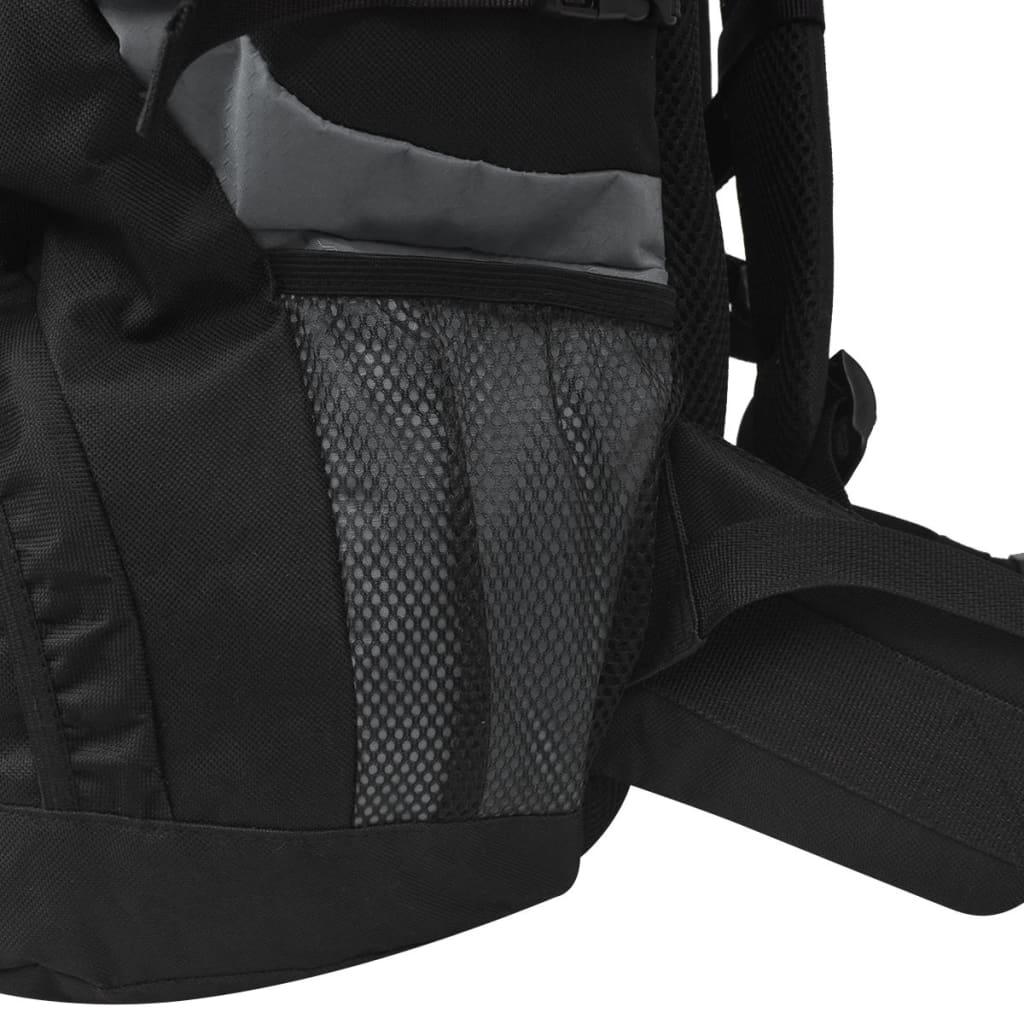 Outdoorový batoh XXL 75 l černý a šedý