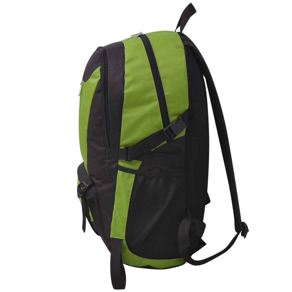 Outdoorový batoh 40 l černý a zelený