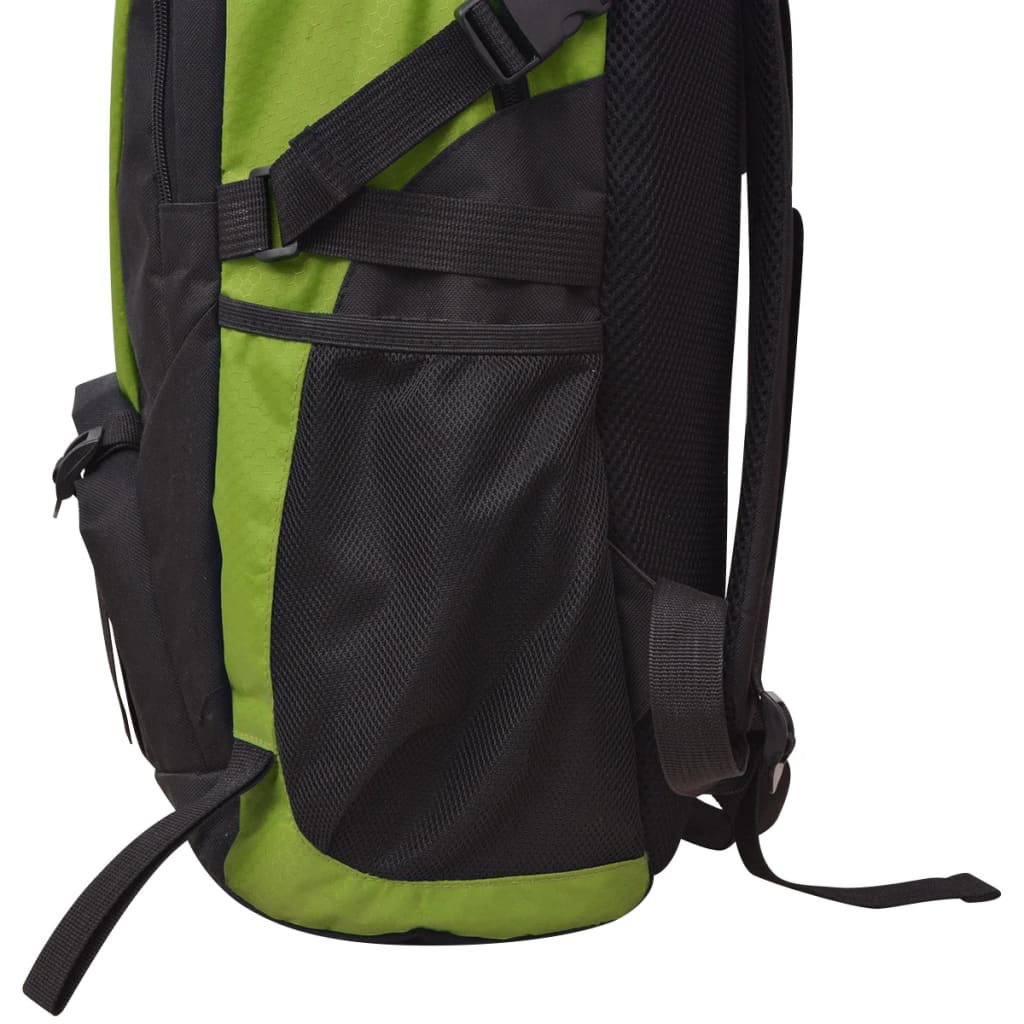 Outdoorový batoh 40 l černý a zelený