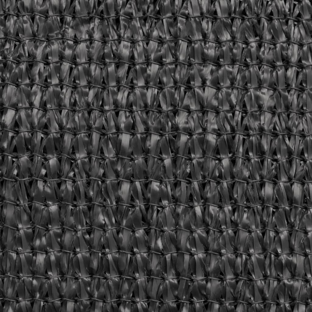 Balkónová zástěna HDPE 90x600 cm antracitová