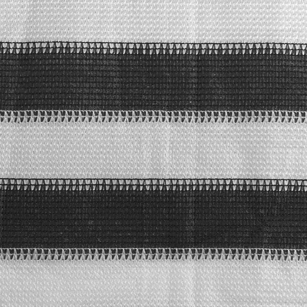 Balkónová zástěna HDPE 90x600 cm antracitovo-bílá