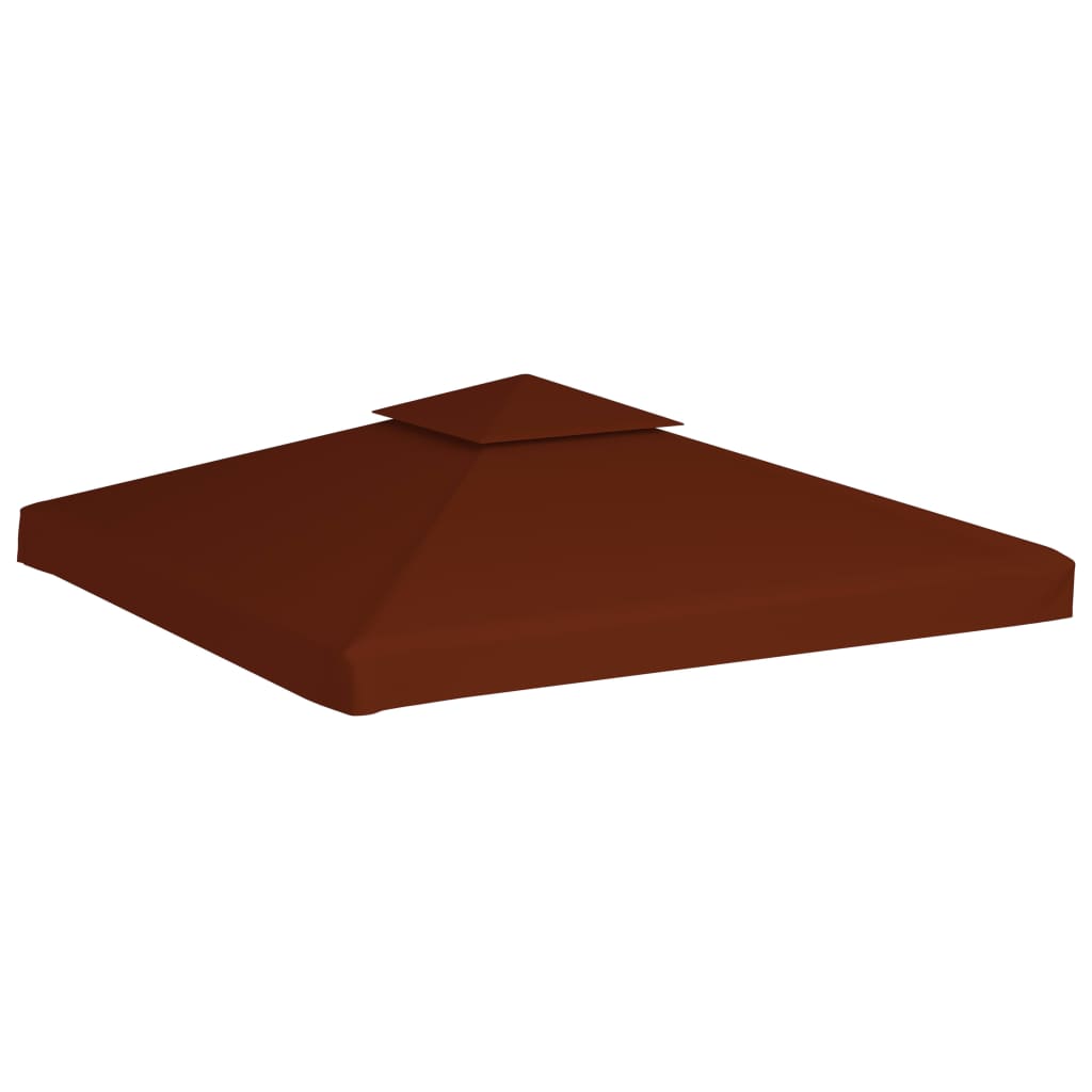 Střecha na altán 310 g/m² 3 x 3 m cihlová